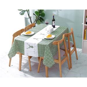 러빙홈 엘크 방수 식탁보 2p세트 137x180cm 테이블보