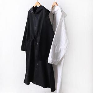 빅사이즈사랑해요 I267L403 후드바람막이롱자켓 RA