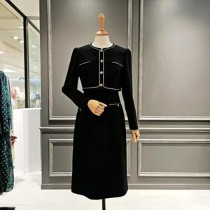 [아니베에프]  A44WOP300_투웨이 A라인 원피스