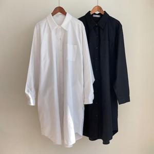 빅사이즈사랑해요 P107L403 데일리스판셔츠원피스 IR