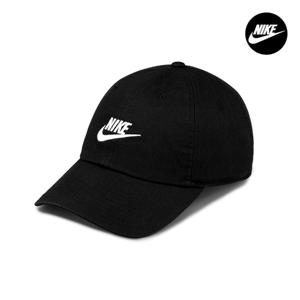 나이키 클럽 언스트럭처드 퓨추라 워시드 주니어 여성 볼캡 모자 FB5063-010