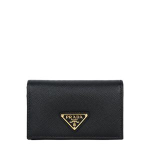 프라다 25FW 블랙 사피아노 카드지갑 1MC122 QHH F0002