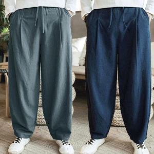 루세 남자 리넨 블루머 통바지 USD-240409