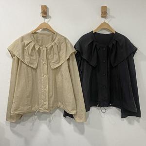 빅사이즈사랑해요 S022L405 윈디가오리블라우스자켓 LT