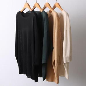 빅사이즈사랑해요 I586L405 쿨린넨라운드넥사부티 AP