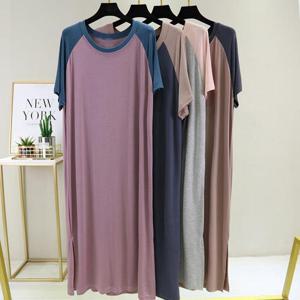 빅사이즈사랑해요 R052L405 촉촉모달나그랑롱원피스 UG