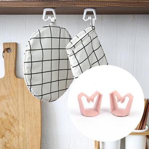 2P 부착식 신개념 다용도고리 벽면고정고리