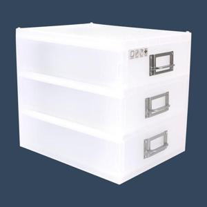 시스맥스 네오 아이박스 중형 3단 다용도정리함