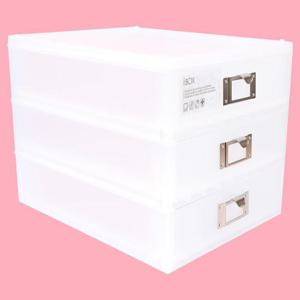 시스맥스 네오 아이박스 대형 3단 다용도정리함