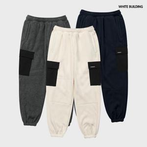 남성 조거팬츠 빅사이즈 카고바지 플리스바지