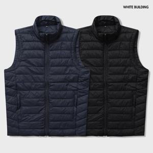 화이트빌딩 남자패딩조끼 경량 덕DOWN 남여공용 하이