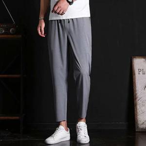 [짝꿍닷컴] 2컬러 레귤러 핏 베이직한 밴딩팬츠 IS-PA45N