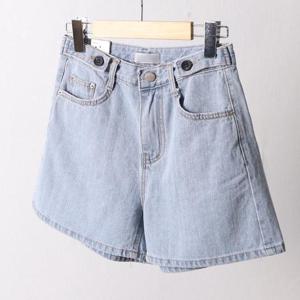 빅사이즈사랑해요 D598L405 아이스블루비조반바지 LO