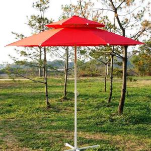 해변 접이식 야외 그늘막 2단 패션 파라솔 받침미포함 고급