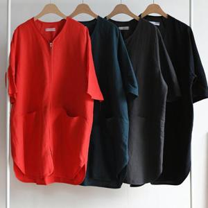 빅사이즈사랑해요 E278L405 센스썸머지퍼마사파리 IR