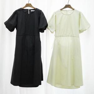 빅사이즈사랑해요 S140L405 리밍뒷트임스트링원피스 LT