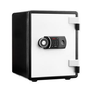 선일금고 NEW YES-031DF 블랙화이트 친절한 음성안내 지문인식 내화금고