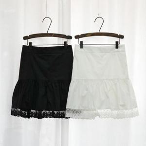 빅사이즈사랑해요 S199L406 큐티밑레이스팬츠스커트 LT