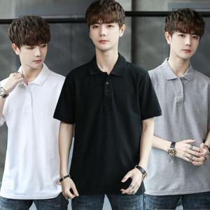 [더블디] 무지 남성 베이직 카라티 LD-929