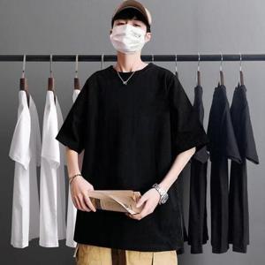 [더블디] 오버핏 깔끔 무지 반팔티 LD-924