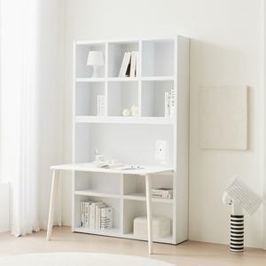 헤이몰리 딜리스 1200 전면 책상 책장 세트