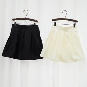 빅사이즈사랑해요 S214L406 유니핀턱주름팬츠스커트 LT