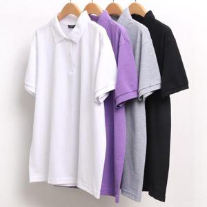 빅사이즈사랑해요 4429L406 고급카라넥반팔티 PC