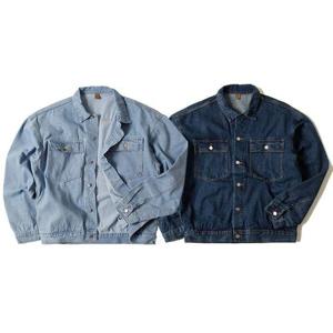 남여 공용 빈티지 오버핏 청자켓 연청 진청 데님 자켓
