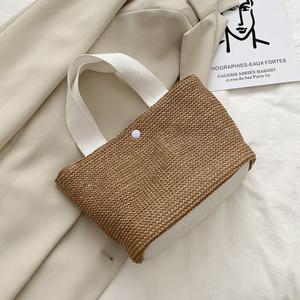 2컬러 가벼운 여름 라탄 바스켓 미니백 LKB164