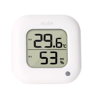 아쿠바 디지털 온습도계 CS-204 화이트