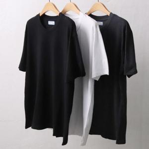 빅사이즈사랑해요 A270L406 베이직365무지반팔티 BP