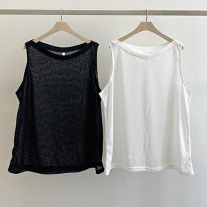 빅사이즈사랑해요 S292L406 라이트입술넥니트나시 GO