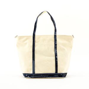 바네사브루노 가방 0PVE01 V40435 056 카바사 쁘띠 스팽글 스몰 여성토트백