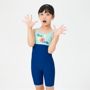 [아레나공식] 버터플라이 아동 4부 반신 레이서백 A4BG1GL04DBL