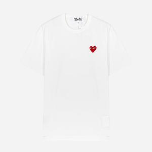 꼼데가르송 남성 반팔 티셔츠 WHITE 화이트 AZ T108 051 2