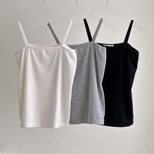 빅사이즈사랑해요 P744L406 크림치즈골지면탑나시 GY