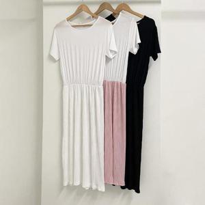 빅사이즈사랑해요 P770L407 러블리플리츠스판원피스 MO