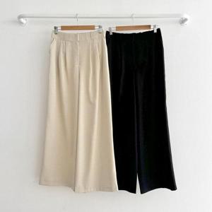 빅사이즈사랑해요 S344L407 촤르르스판와이드슬랙스 LT