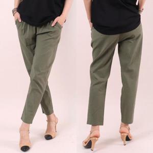 빅사이즈사랑해요 5195L407 퀄리티린넨끈바지 CI