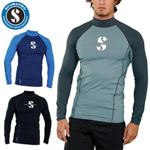 스쿠바프로 UPF80 티-플렉스 롱 슬리브 래쉬가드 남성