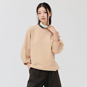 [체이스컬트][본사]여성 볼륨 소매 7부 티셔츠-DERG5162B0X