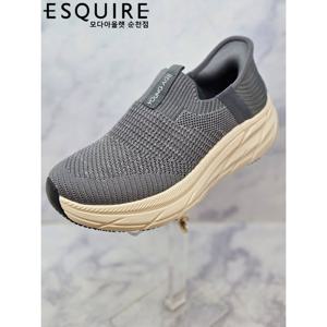 [에스콰이아]발이 편한 가벼운 초경량 여성 슬립온 YADSHL877GY_