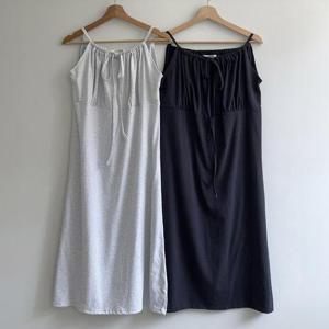 빅사이즈사랑해요 S439L407 피크투웨이끈나시원피스 RD