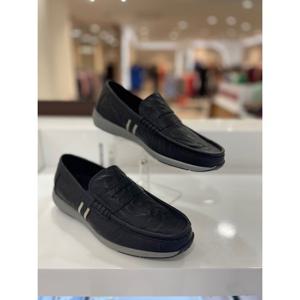 [에스콰이아(남성화)]남성 발편한 캐쥬얼 페니 로퍼-EQCFHL361BK