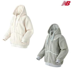 [뉴발란스] W 루즈핏 덤블플리스 후드 집업NBMDA4W302