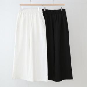 빅사이즈사랑해요 S463L407 글로아이스와이드팬츠 WB