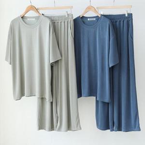 빅사이즈사랑해요 S461L407 모카썸머통팬츠투피스 WB