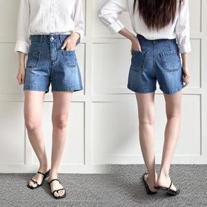 빅사이즈사랑해요 P354L407 노오비옆절개데님팬츠 LO