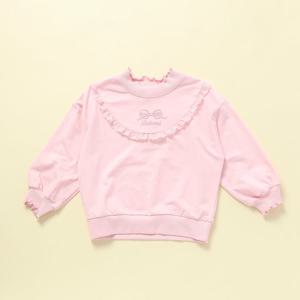 로엠걸즈레이스배색 스웻티셔츠RGMA2482C