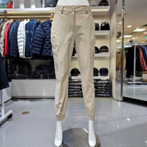 [루이까스텔]여성 솔리드 내장밴드 사선 카고 조거팬츠/3FRPT501